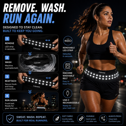 Colorway Led Running Belt